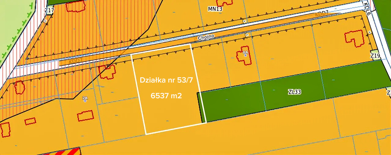 Działka 53-7 szeroki